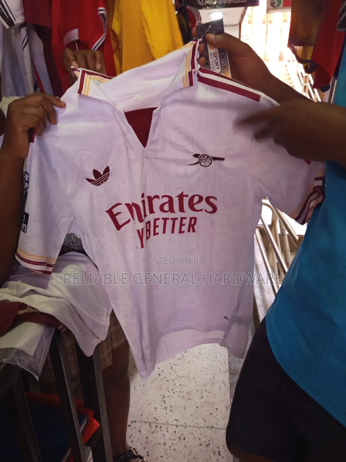 Arsenal Jersey Ruplica 2xxl, Xxl, Xl, L, M
