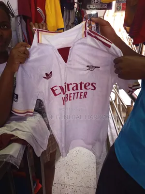 Arsenal Jersey Ruplica 2xxl, Xxl, Xl, L, M