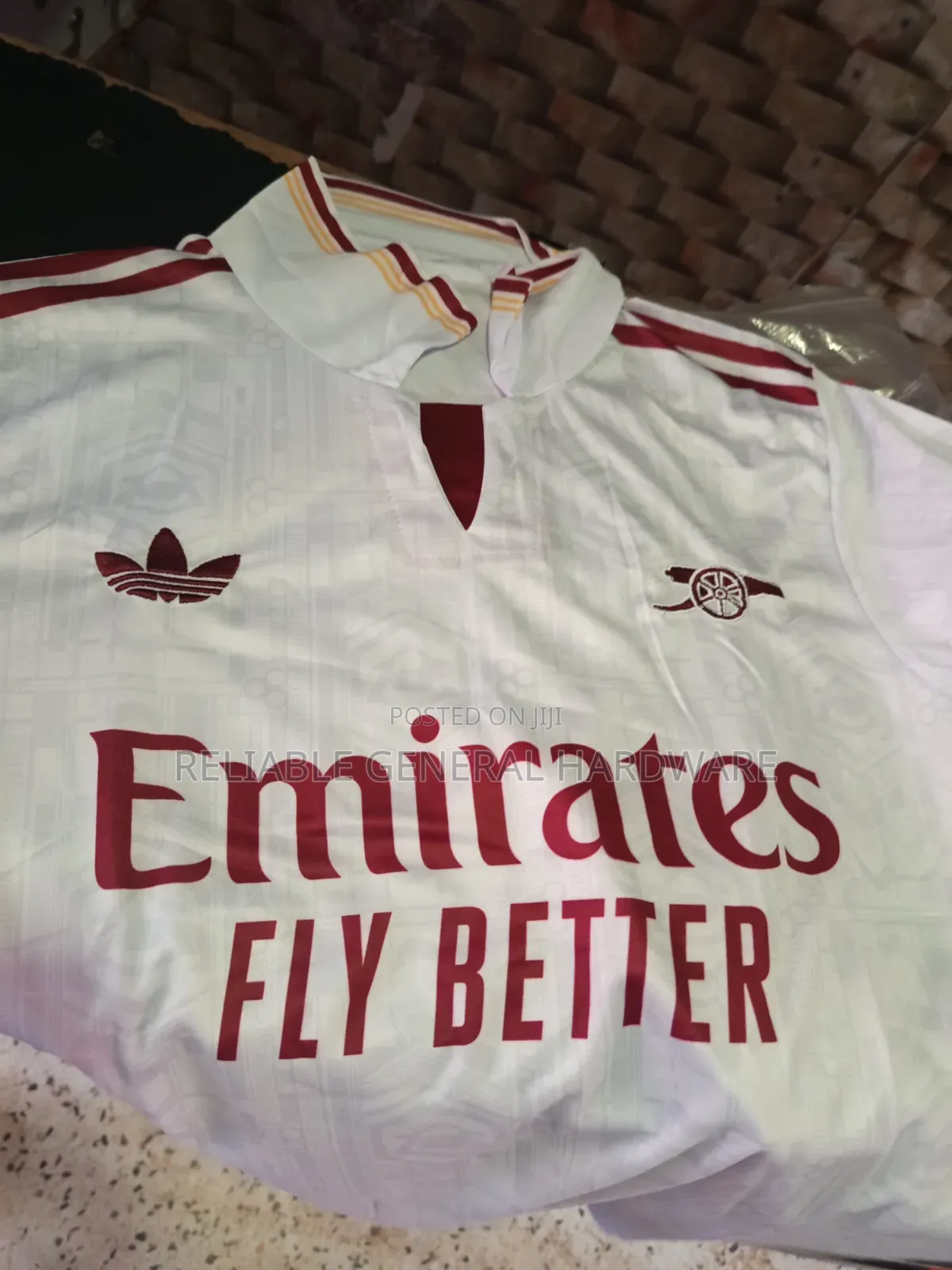 Arsenal Jersey Ruplica 2xxl, Xxl, Xl, L, M