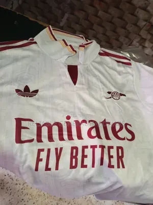 Arsenal Jersey Ruplica 2xxl, Xxl, Xl, L, M