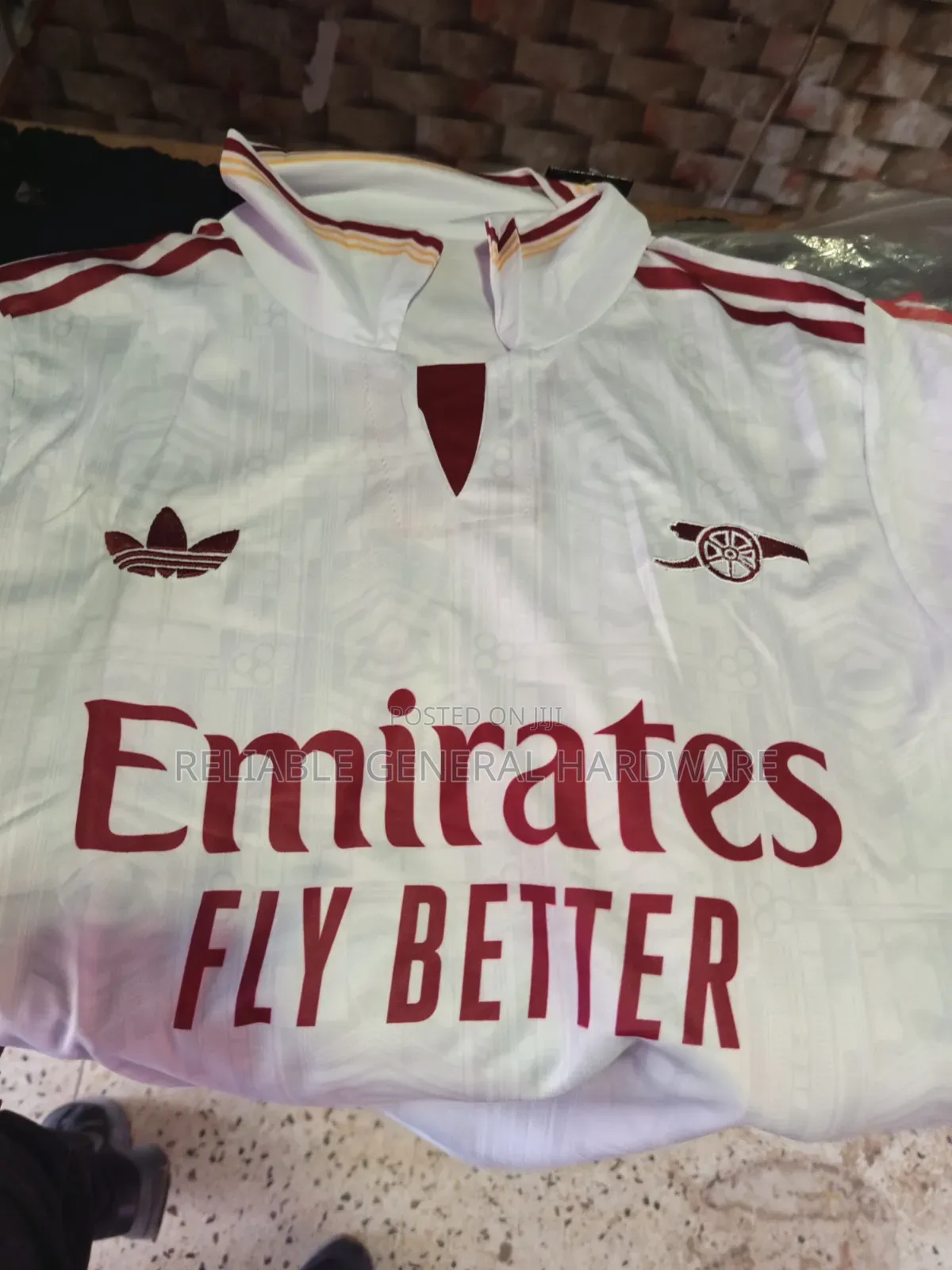 Arsenal Jersey Ruplica 2xxl, Xxl, Xl, L, M
