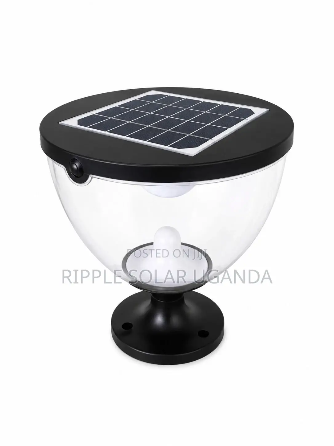 Solar Garden Pillar Light Waterproof Outdoor Fence Lamp
