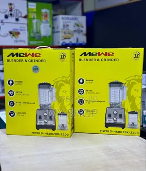 Mewe Commercial Blender Grinder 
2200watts