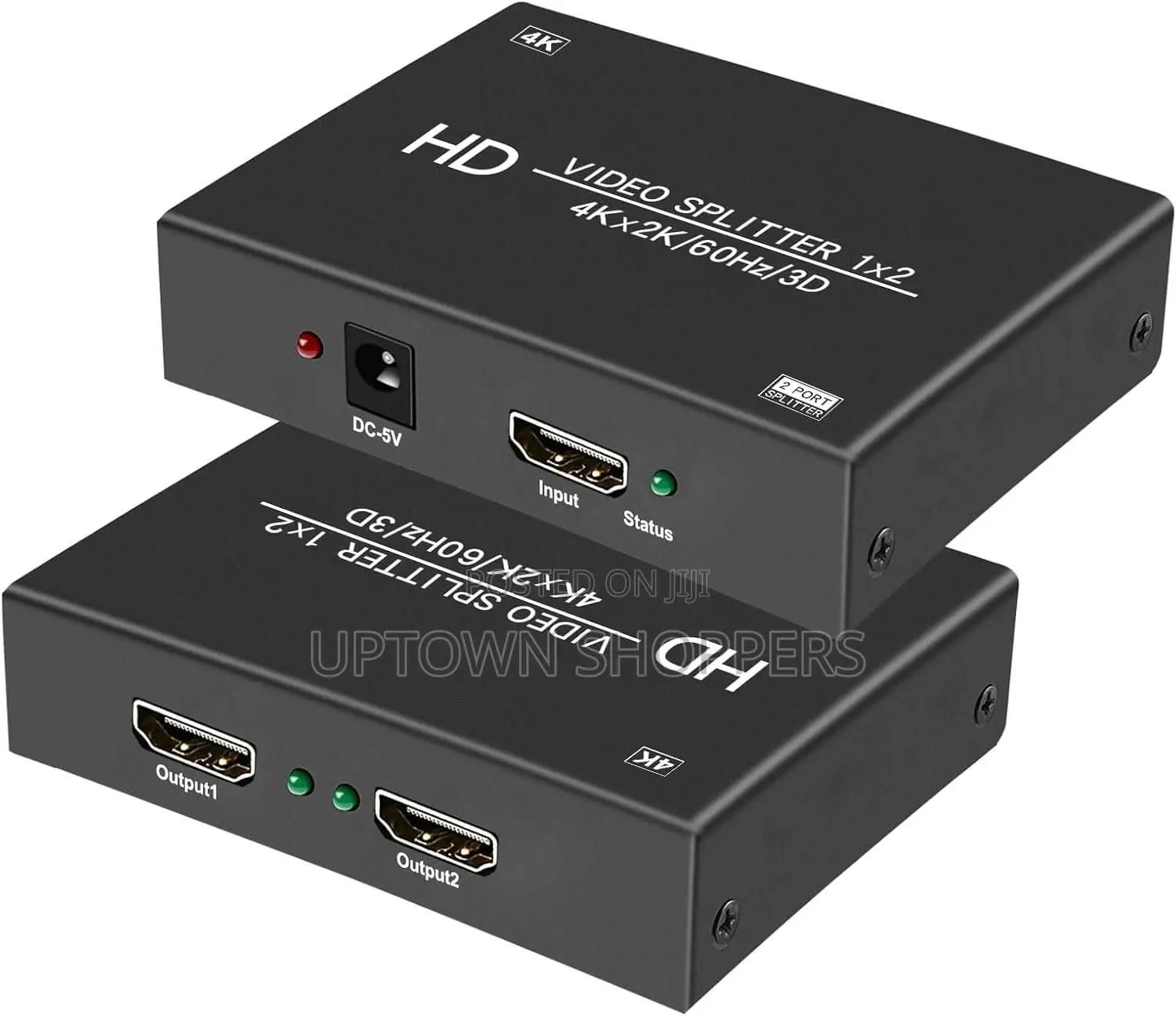 1x2 Hdmi Splitter 2 Port Powered Hdmi 2.0 Splitter 1 in 2