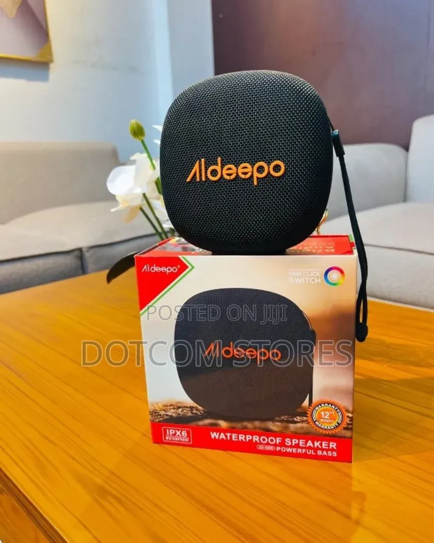 Aldeepo Ad-G550 Ipx6 Waterproof Bluetooth Speaker.