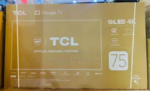 TCL 75-Inch Qled Smart Tv.
