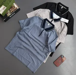 Casual Men's Quarter-Zip Polo Shirts