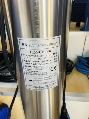 Submersible 77meters,Stainless Pump