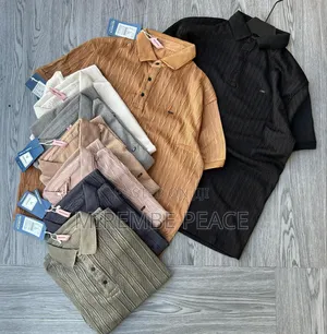 Texture Polo Shirts