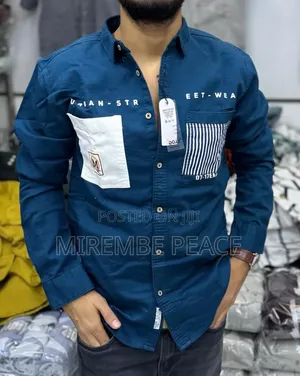 Casual Graphic Button Up Shirts