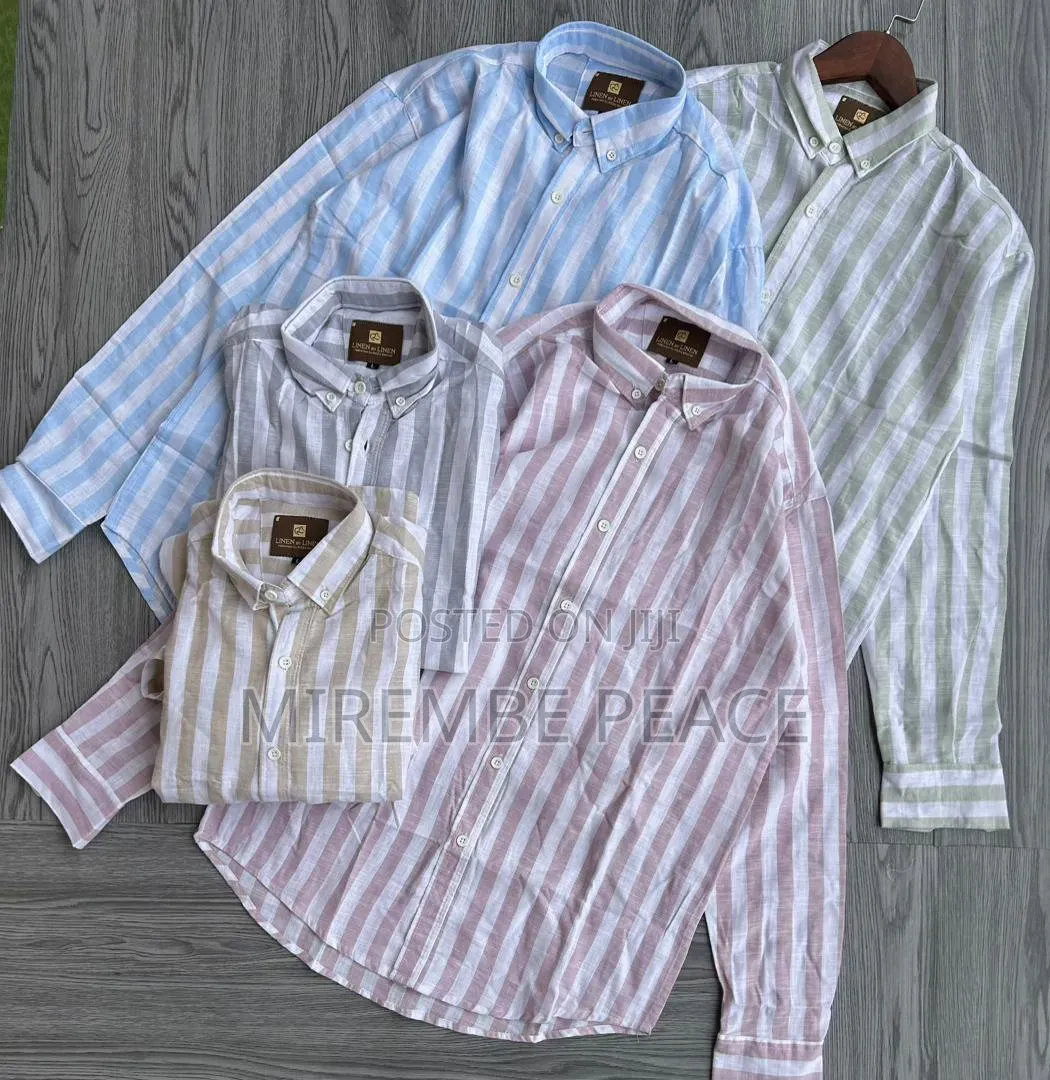 Stripped Linen Shirts