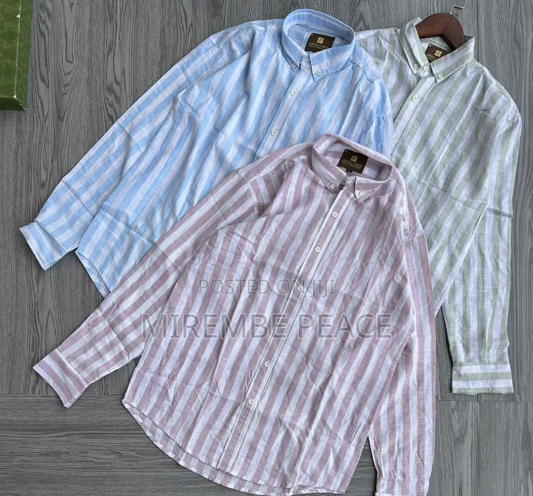 Stripped Linen Shirts