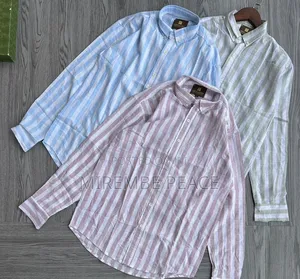 Stripped Linen Shirts