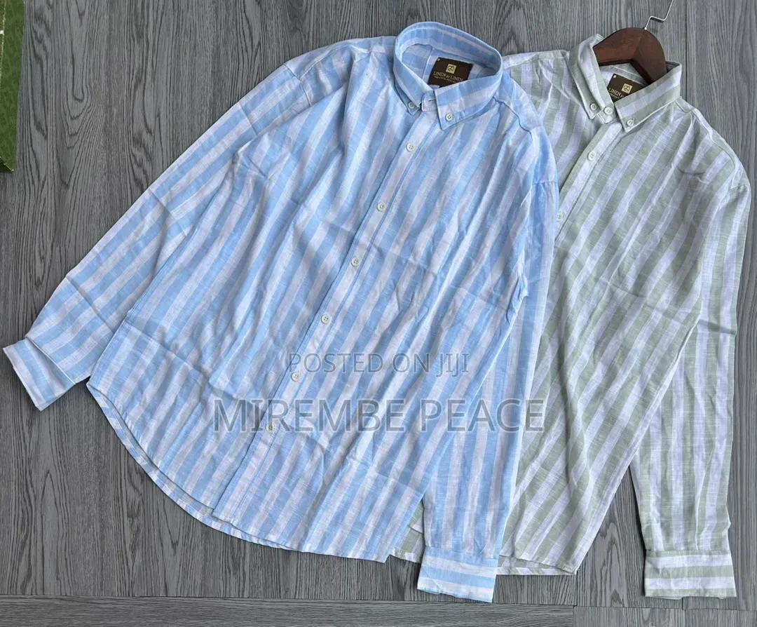 Stripped Linen Shirts