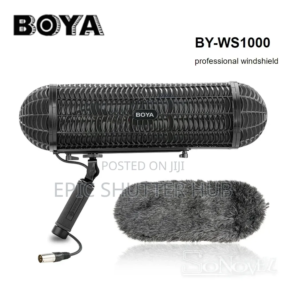 By-Ws1000 Blimp Windshield Mount Vibration Protection Shotgun