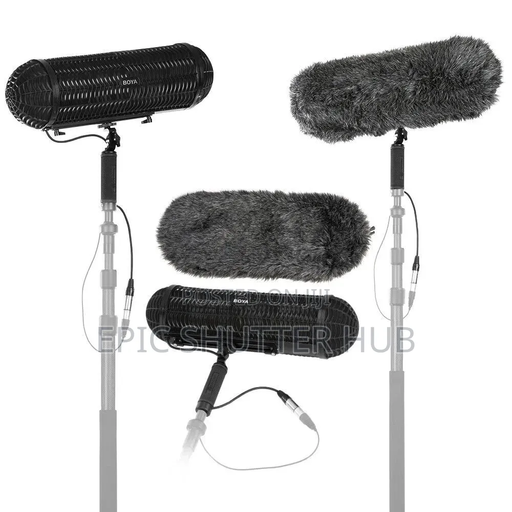 By-Ws1000 Blimp Windshield Mount Vibration Protection Shotgun