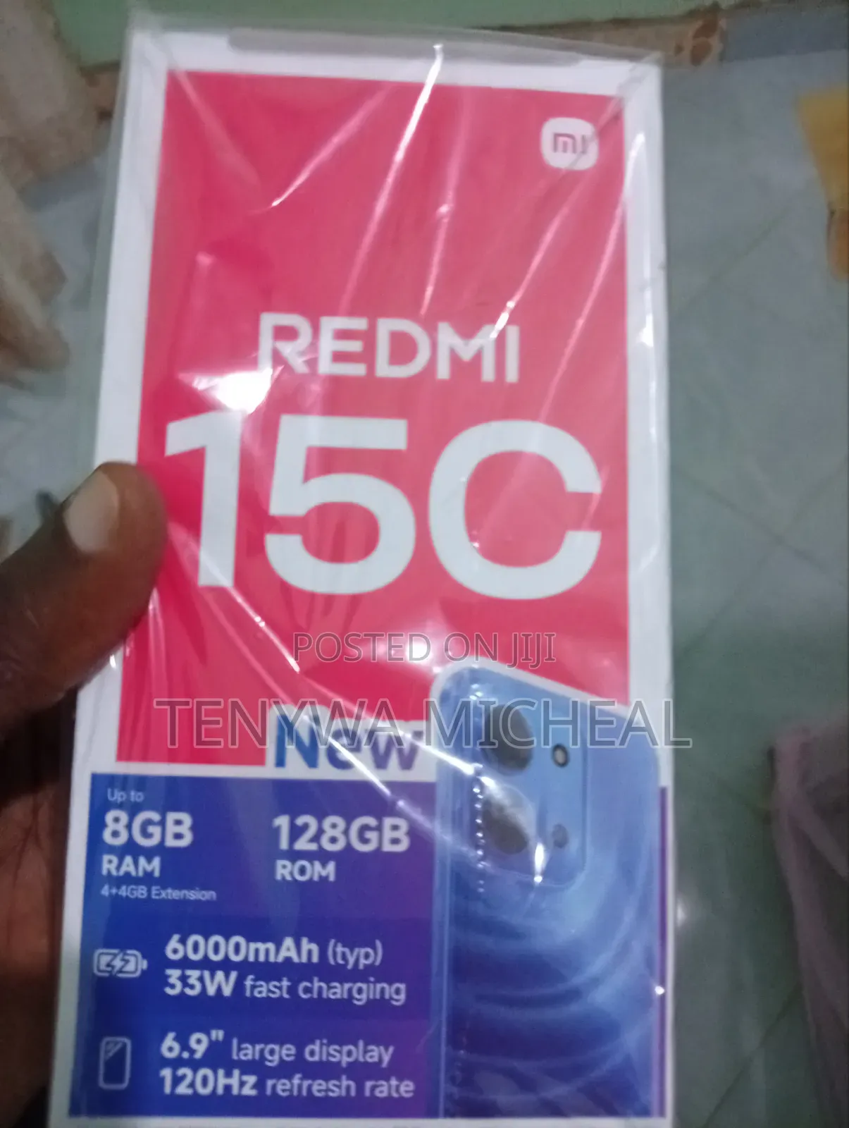 New Xiaomi Redmi 15 128 GB Red
