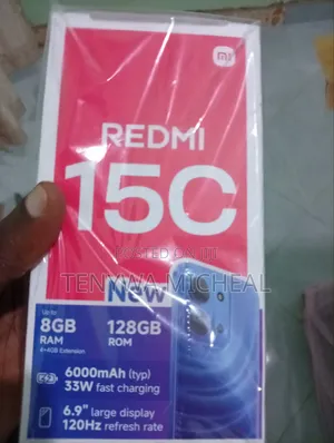 New Xiaomi Redmi 15 128 GB Red