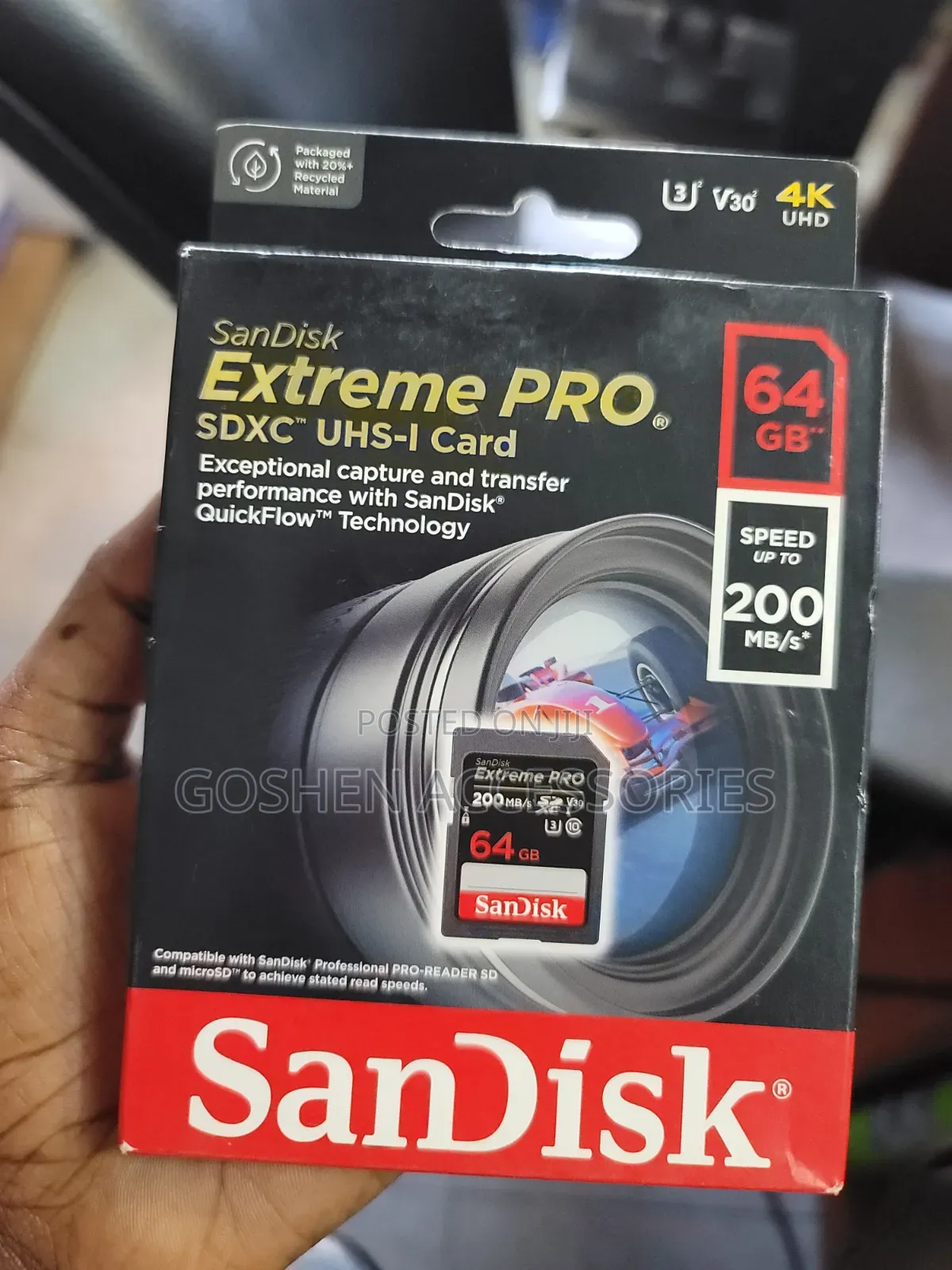 64gb Extreme Pro Sd Card Sandisk 200mbps.