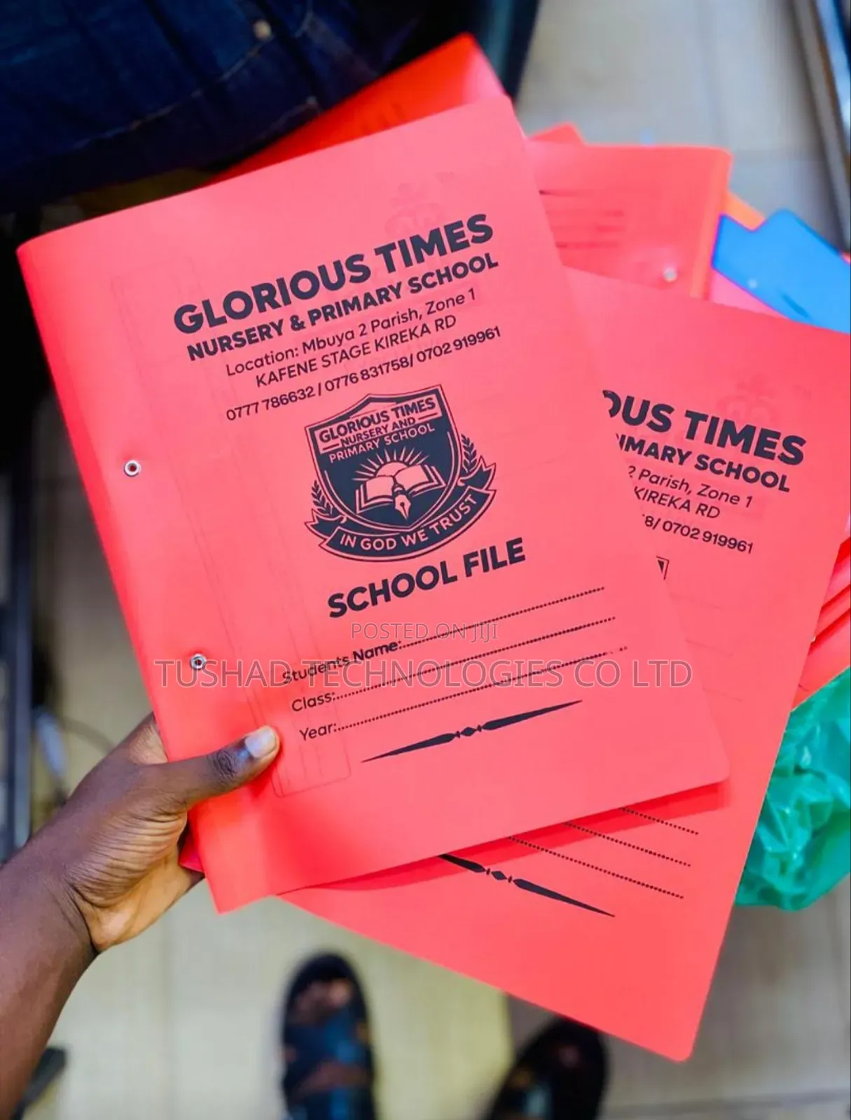 Customized Spring File, Branded School Files, Printing Files, Books