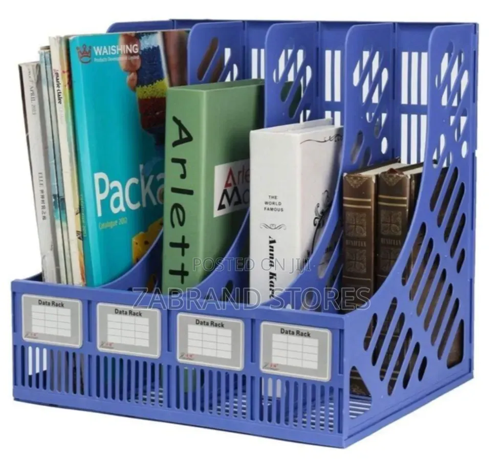 Magazine/File Holder 4 Compartments