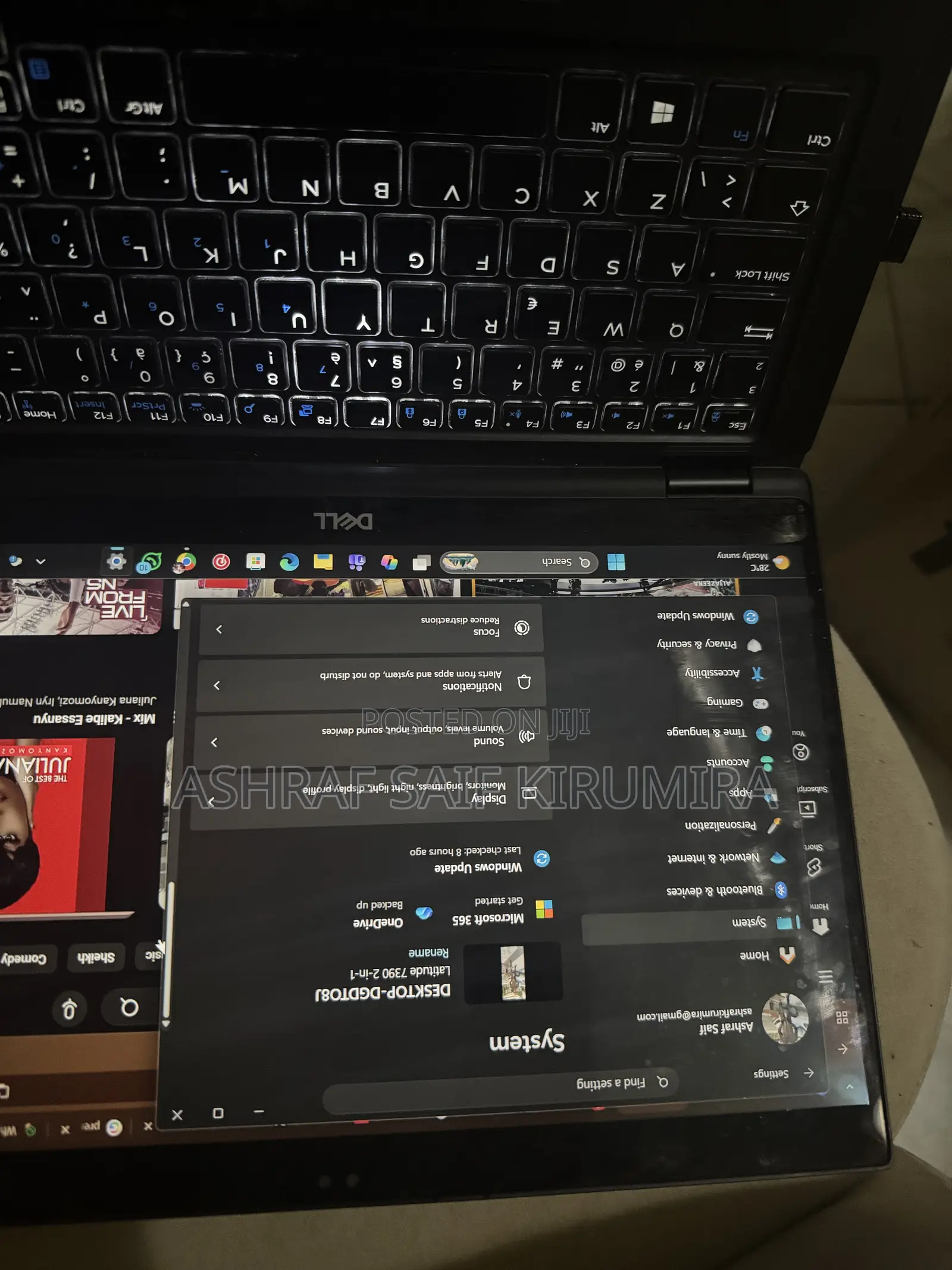 Laptop Dell Latitude 7390 8GB Intel Core i5 HDD+SSD 250GB