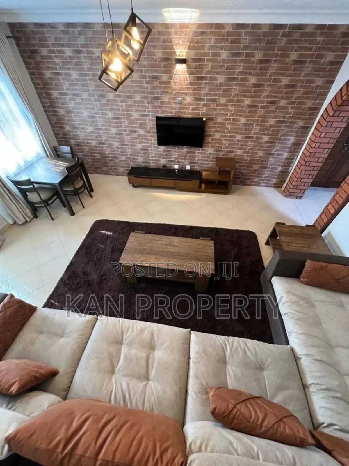 Furnished 3bdrm Apartment in Buziga, Central Division for rent