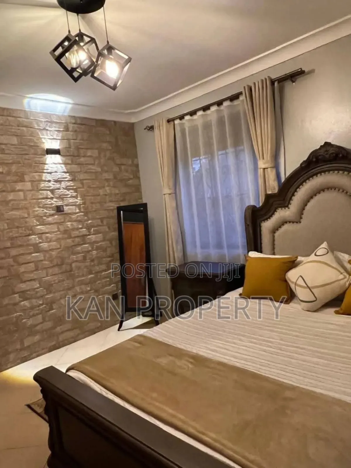 Furnished 3bdrm Apartment in Buziga, Central Division for rent