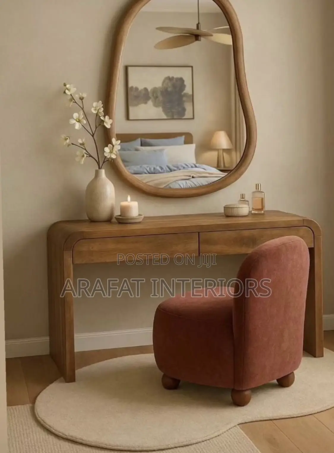 Modern Organic Vanity Set