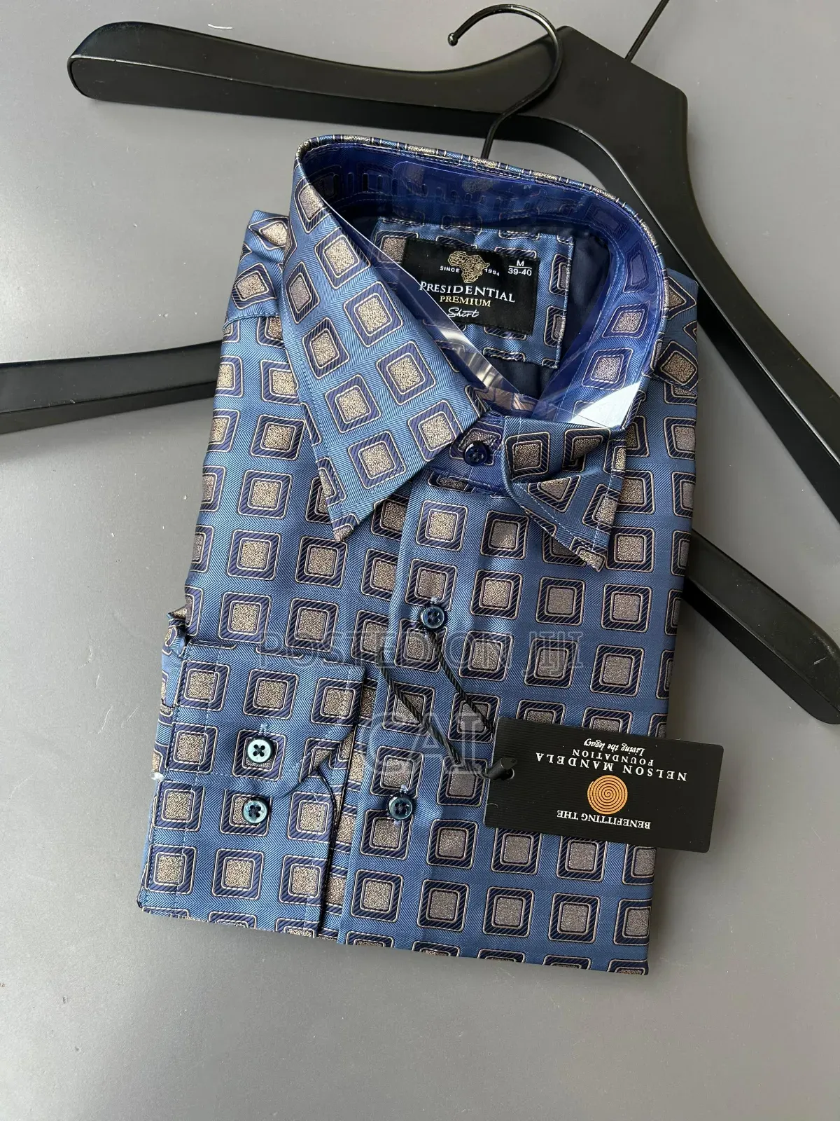Presidential Premium Paisley-Print Long-Sleeved Shirts