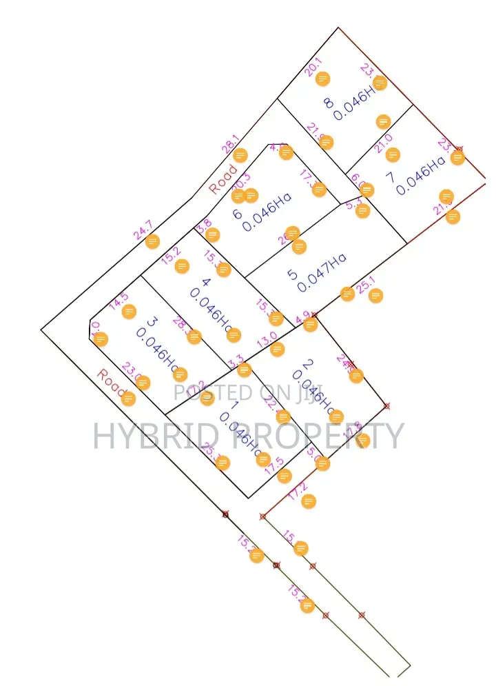 Prime Plots for Sale at Wakiso~Bulabakulu Executive Land Estate.