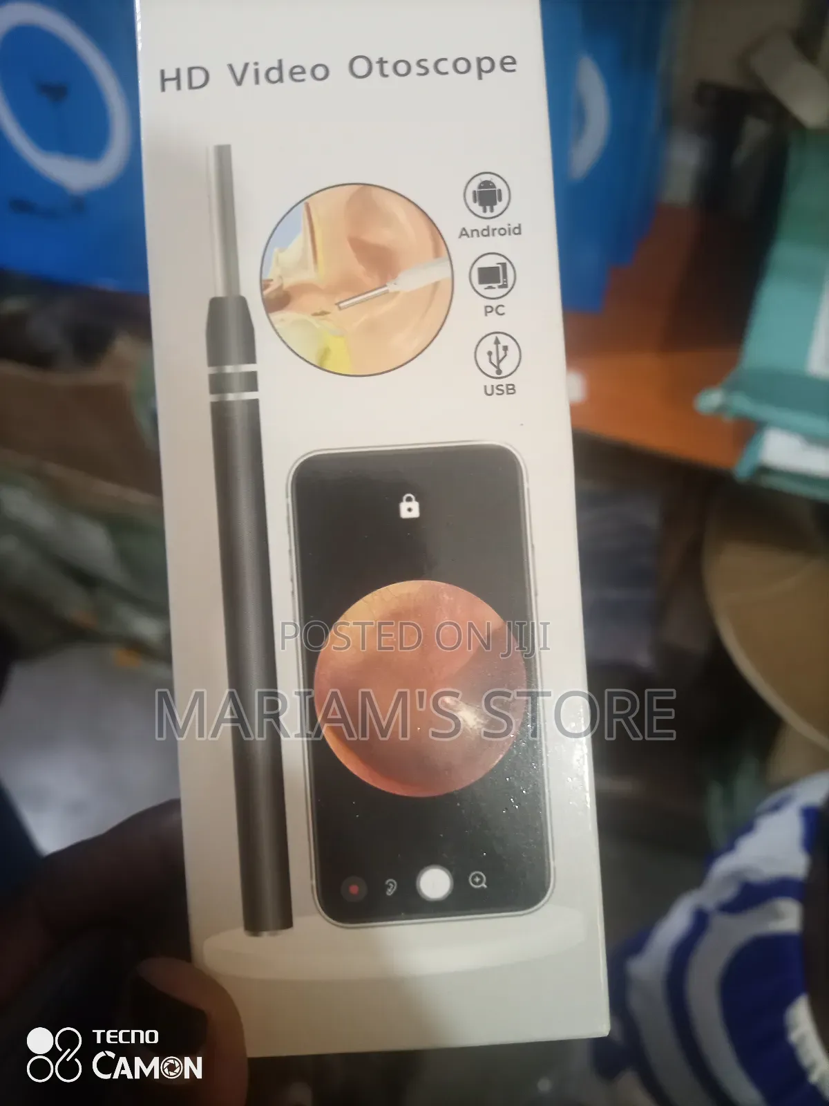 Video Otoscope Is Designed for Safe Ear Cleaning at Home]