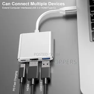 Type C-vga Adapter, Usb- C To Vga Adapter