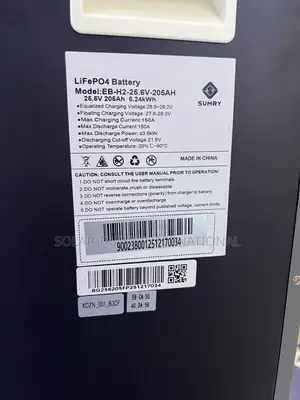 Lithium Iron Phosphate Battery (Lifepo4)