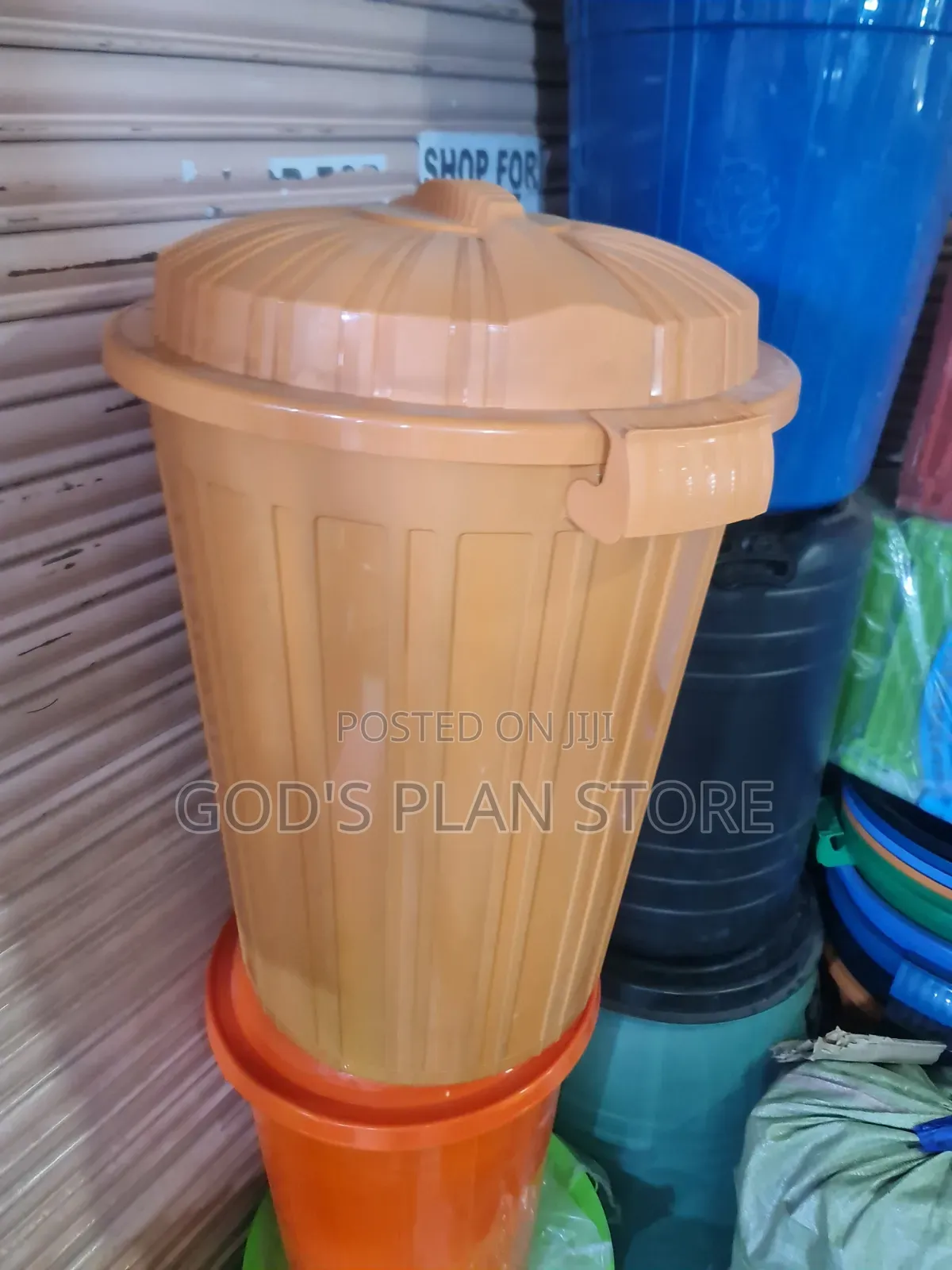 Brown Plastic Buckets Plastic Buckets 50litres