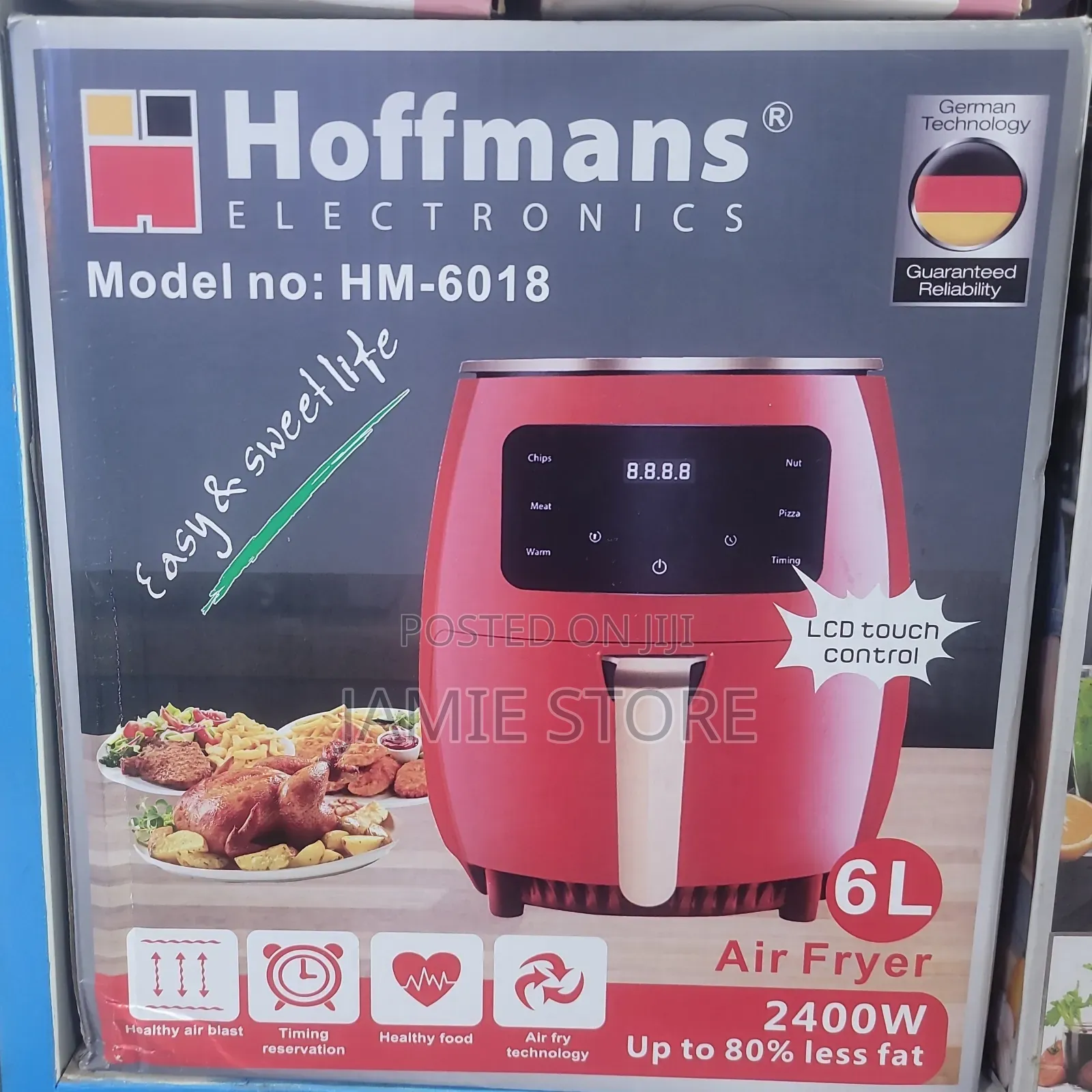 Hoffman Airfryer 6l/Airfryer  Hoffman 6l 2400w