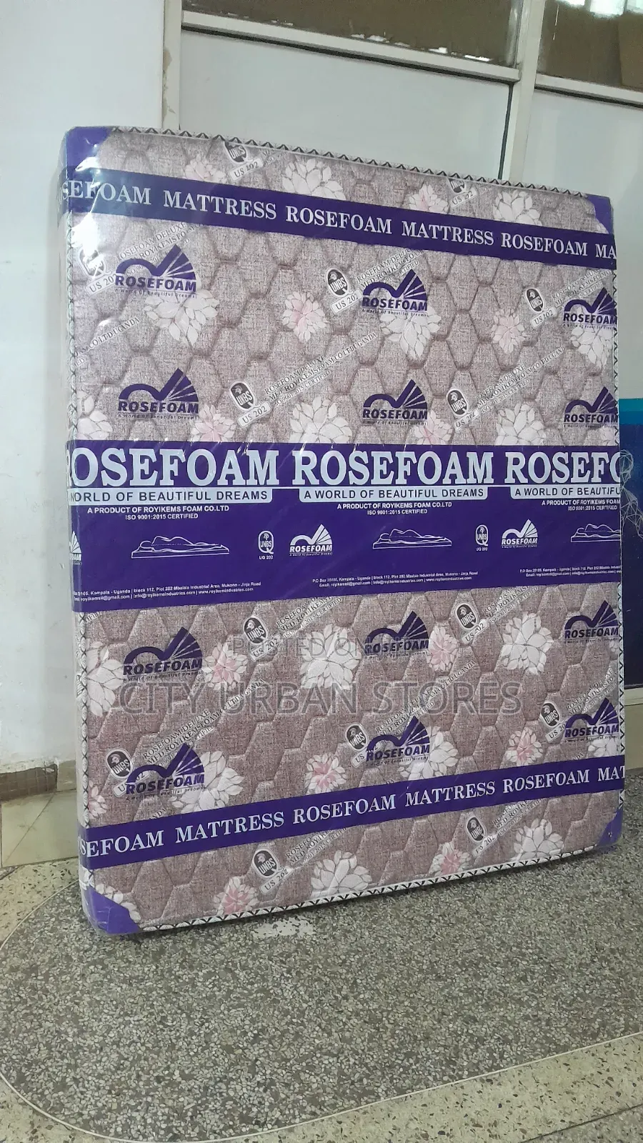 Rosefoam 6 by 6 Double Bed Mattress