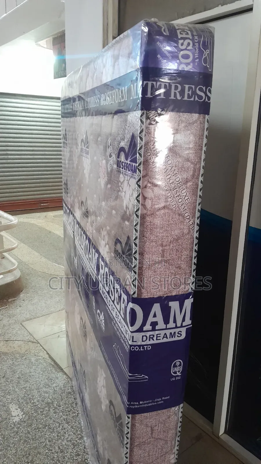 Rosefoam 6 by 6 Double Bed Mattress