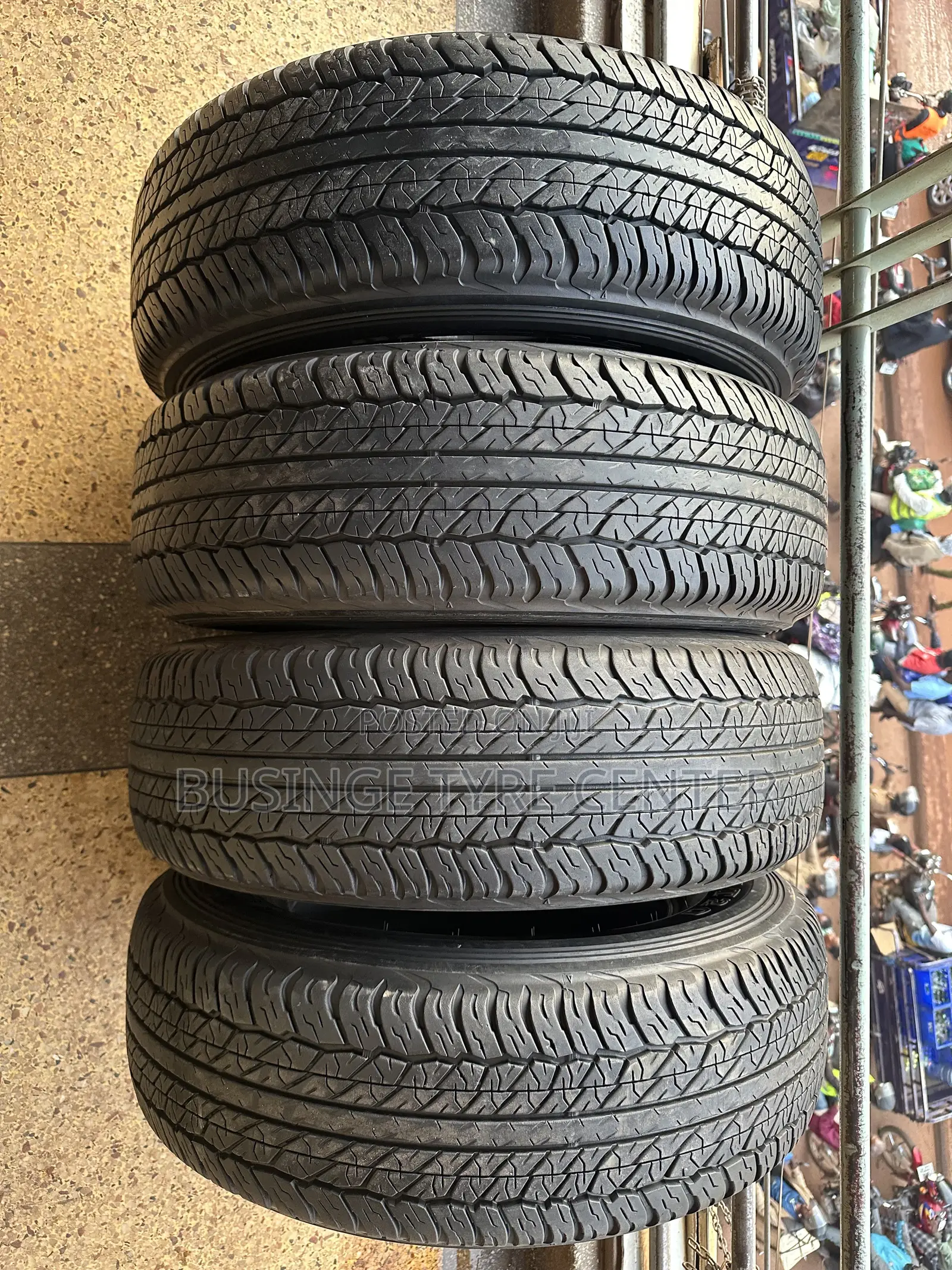 245/70r17 Dunlop Tires Foreign Used Good Condition