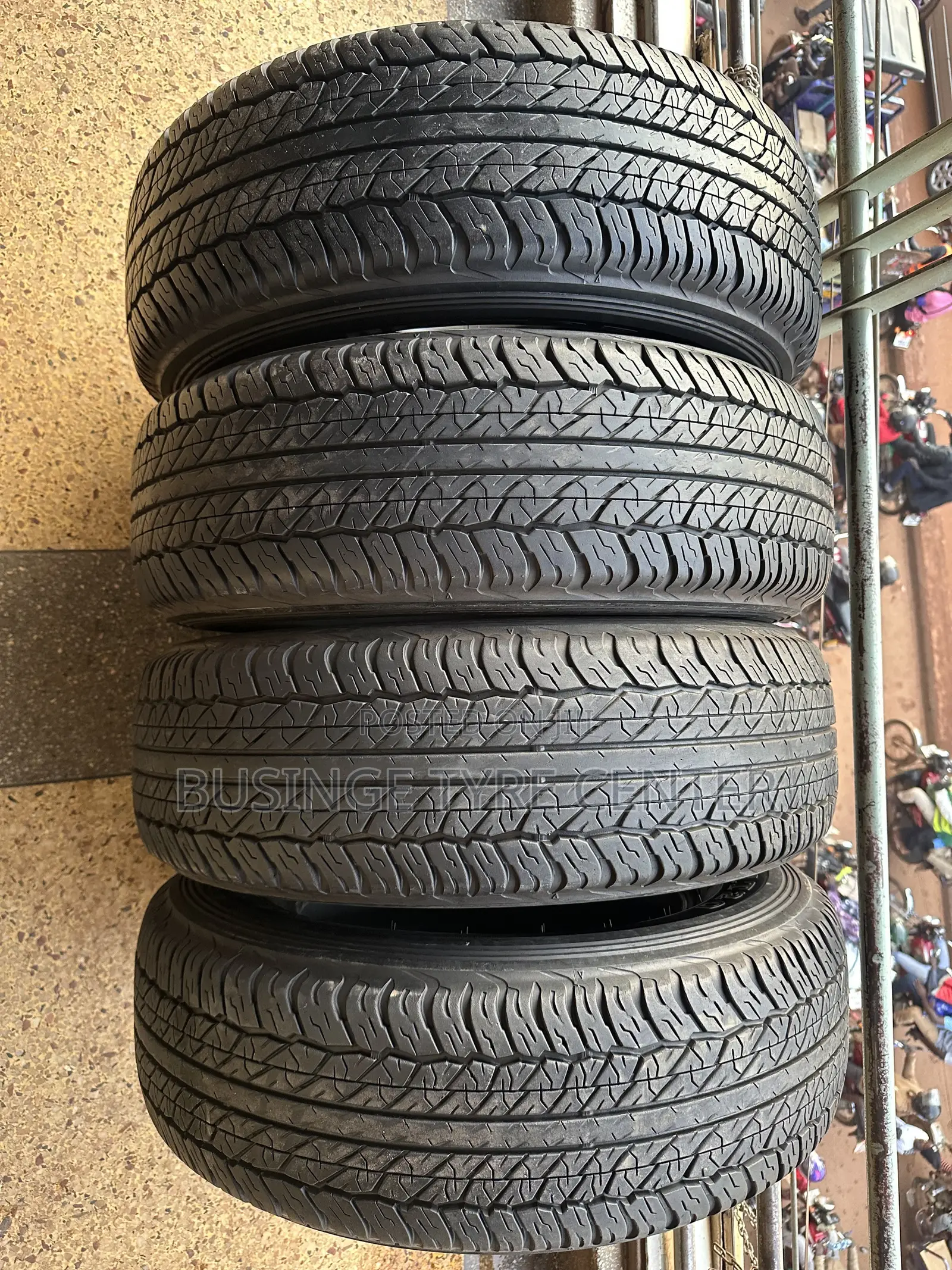 245/70r17 Dunlop Tires Foreign Used Good Condition