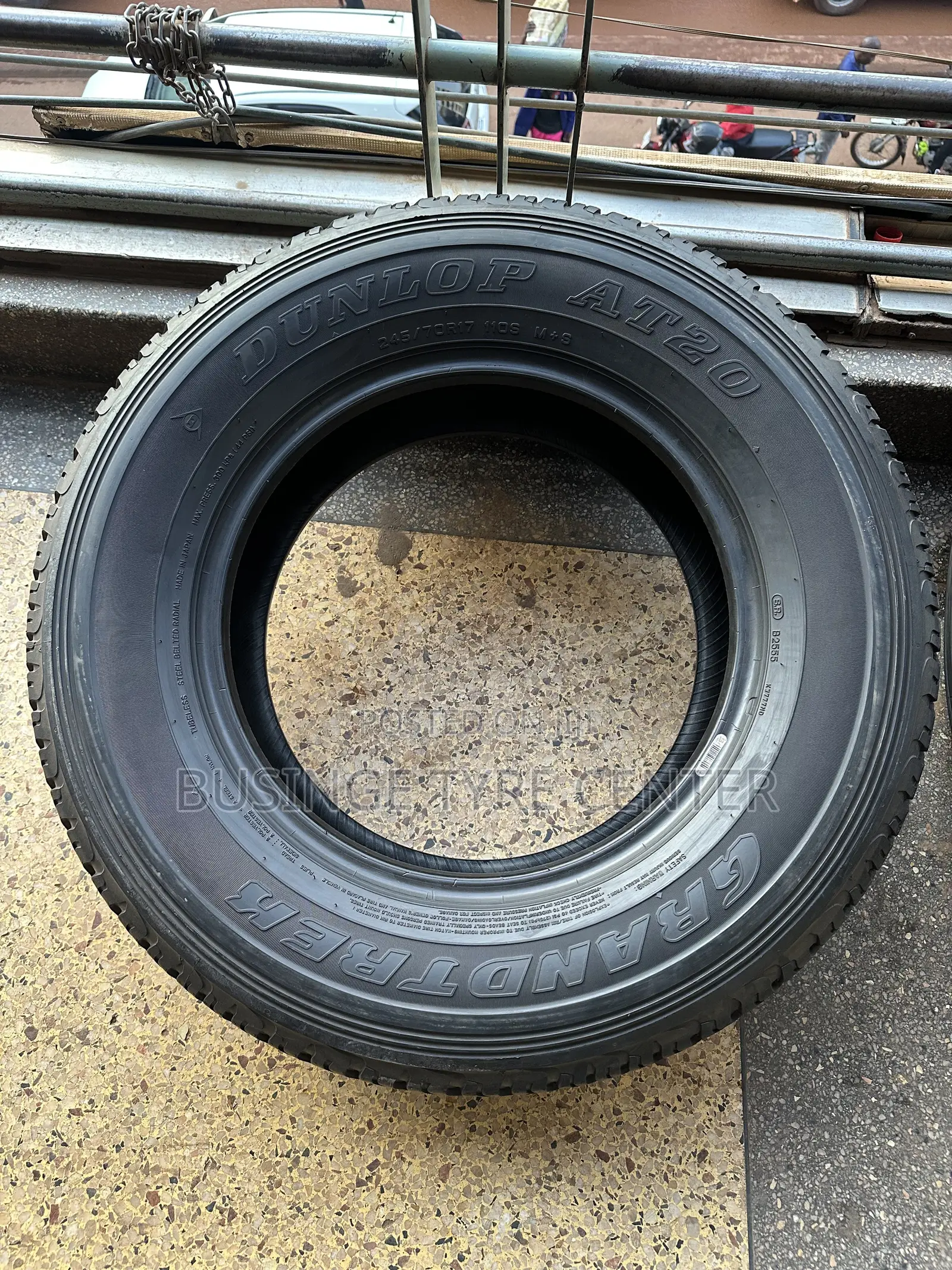 245/70r17 Dunlop Tires Foreign Used Good Condition