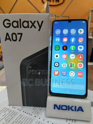 New Samsung Galaxy A07 128 GB Black