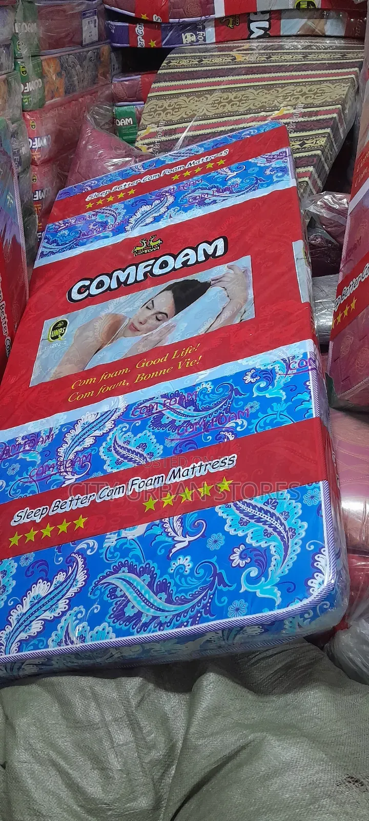 4 Inches Binded Single Bed Mattress