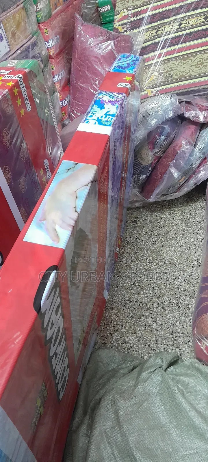4 Inches Binded Single Bed Mattress