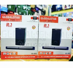 Global Star Gs-002 2.1ch Sound Bar System - Bluetooth, Fm Radio