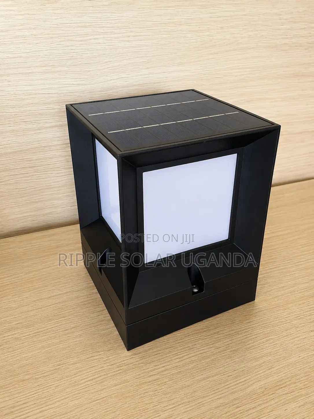 Solar Garden Fence Post Light Waterproof Outdoor Pillar Lamp