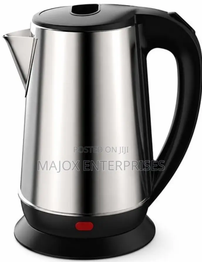 Panda Electric Kettle Parcolator - Silver
