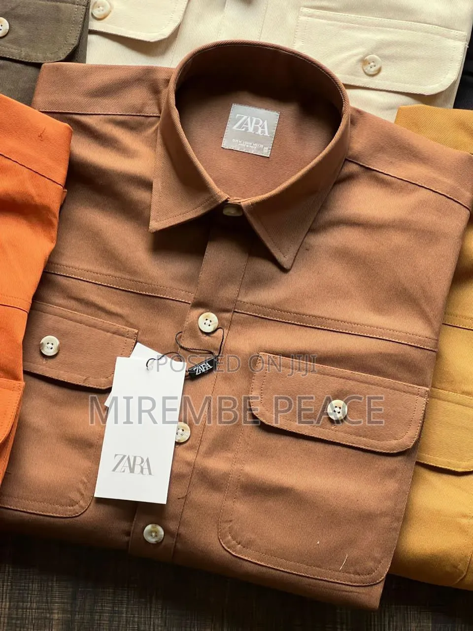 Gents Cargo Button Shirts