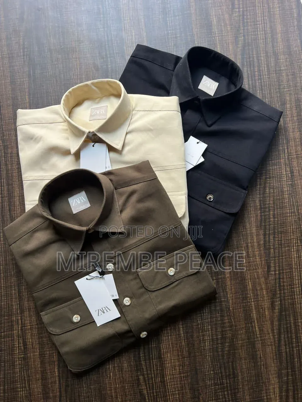 Gents Cargo Button Shirts