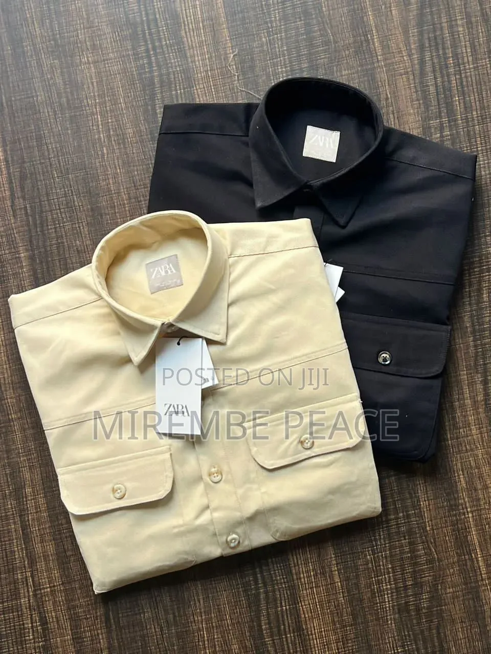 Gents Cargo Button Shirts